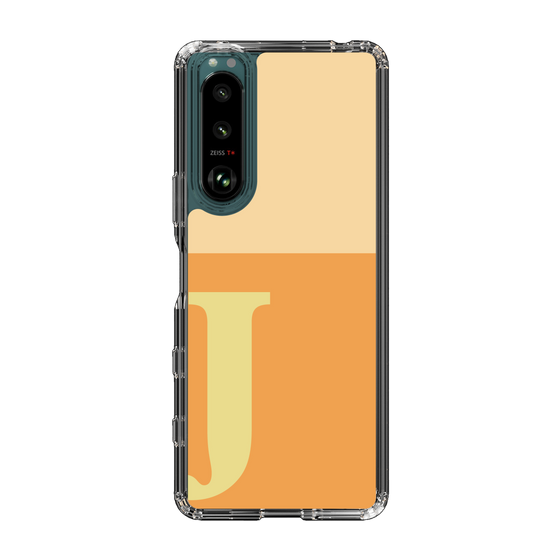 Slim Protection Case［ Original - initial two tone - J orange ］