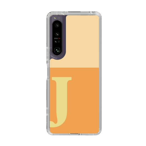 Slim Protection Case［ Original - initial two tone - J orange ］