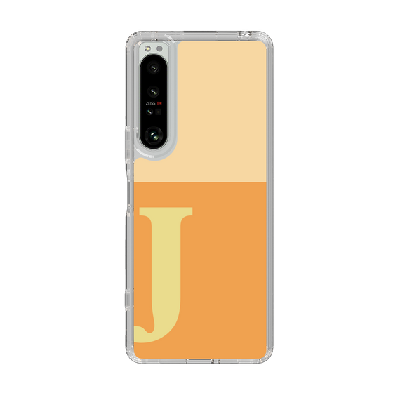 Slim Protection Case［ Original - initial two tone - J orange ］