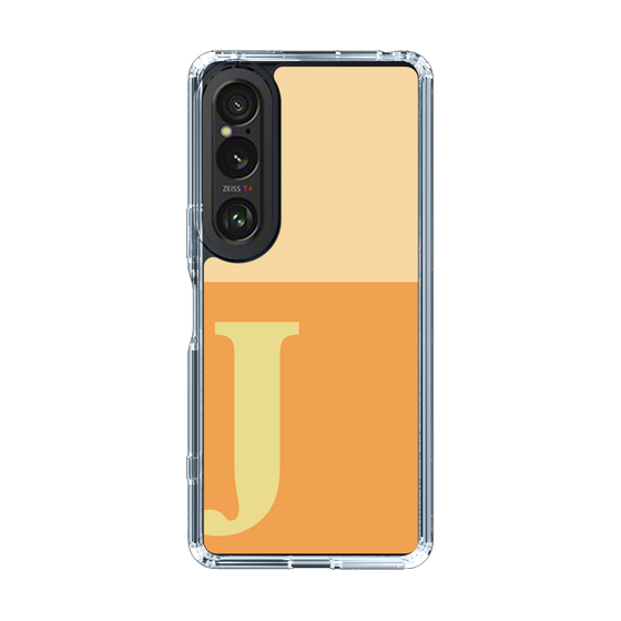 Slim Protection Case［ Original - initial two tone - J orange ］