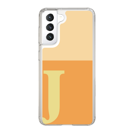 Slim Protection Case［ Original - initial two tone - J orange ］