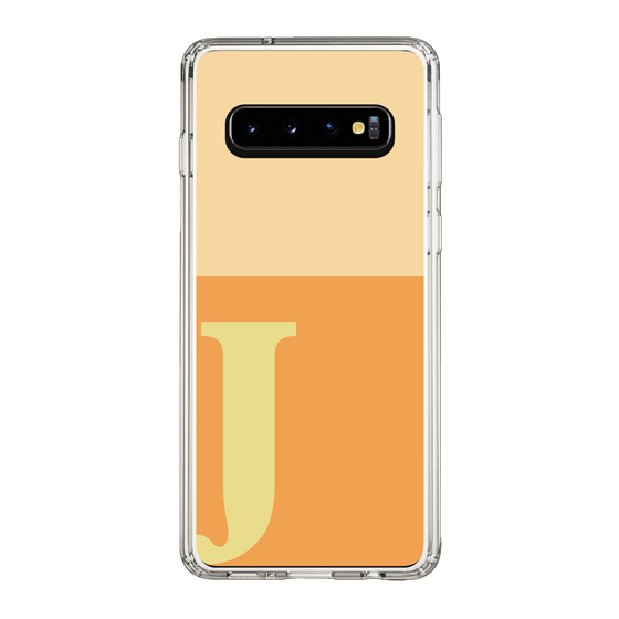 Slim Protection Case［ Original - initial two tone - J orange ］
