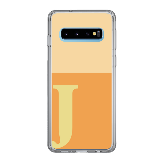 Slim Protection Case［ Original - initial two tone - J orange ］