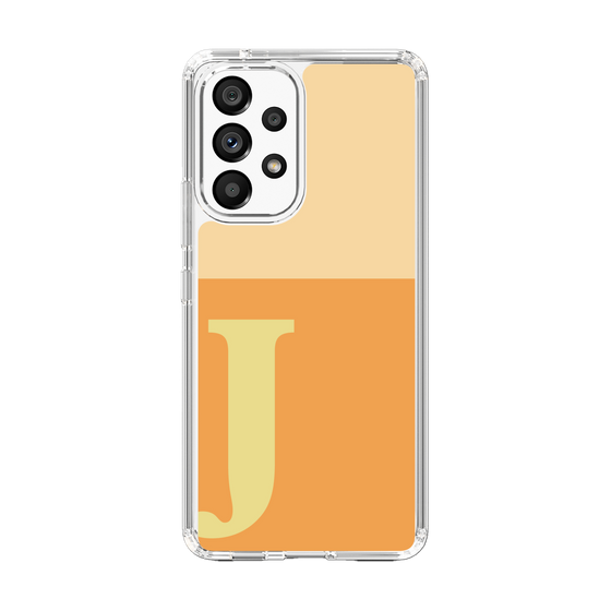 Slim Protection Case［ Original - initial two tone - J orange ］