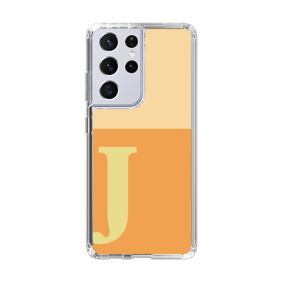 Slim Protection Case［ Original - initial two tone - J orange ］