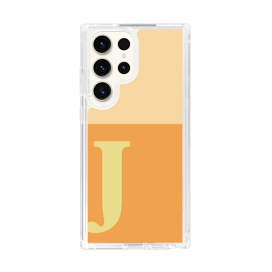 Slim Protection Case［ Original - initial two tone - J orange ］