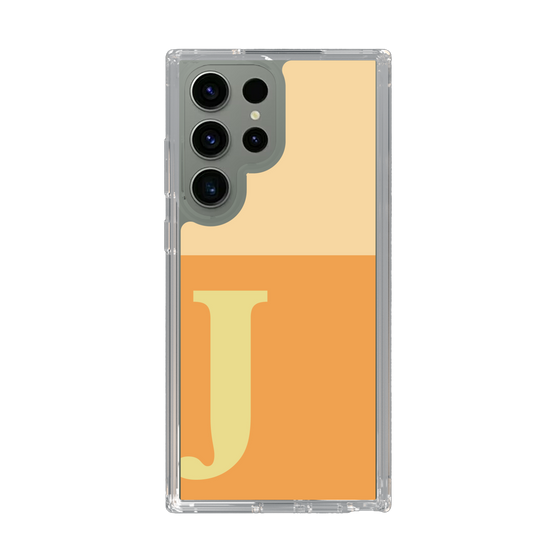 Slim Protection Case［ Original - initial two tone - J orange ］
