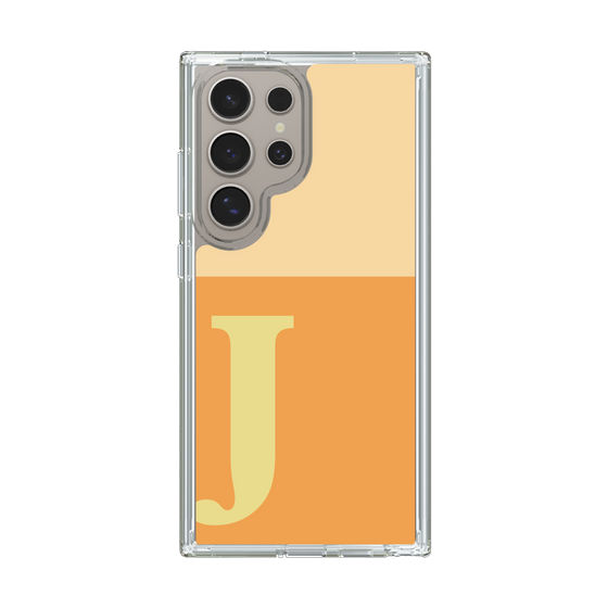 Slim Protection Case［ Original - initial two tone - J orange ］