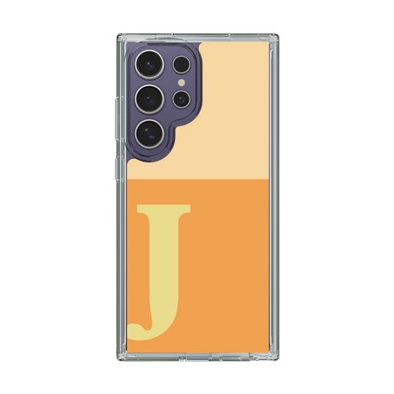 Slim Protection Case［ Original - initial two tone - J orange ］