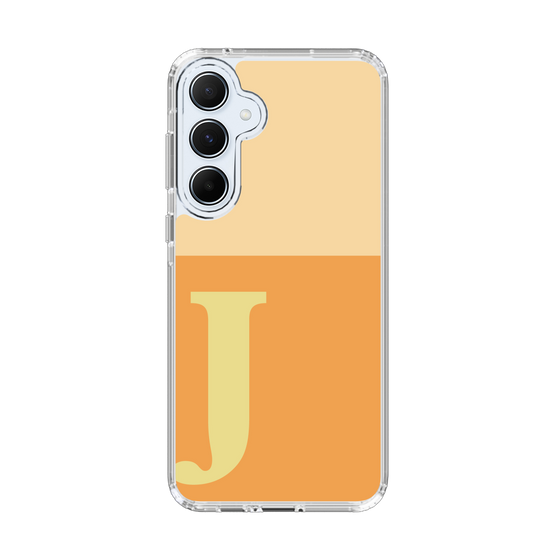 Slim Protection Case［ オリジナル - initial two tone - J orange ］