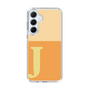 Slim Protection Case［ オリジナル - initial two tone - J orange ］