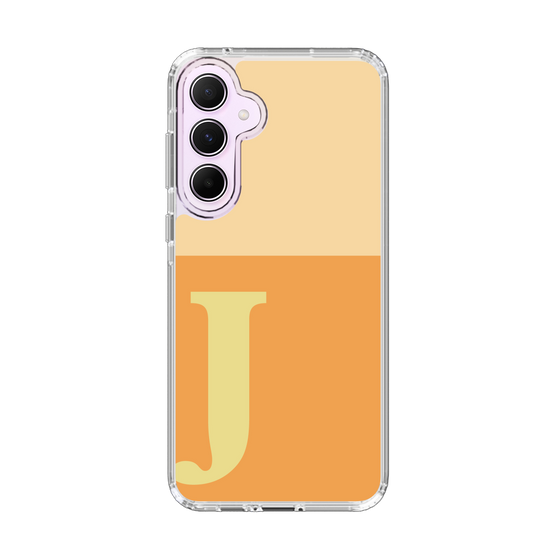 Slim Protection Case［ オリジナル - initial two tone - J orange ］