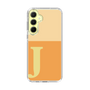 Slim Protection Case［ オリジナル - initial two tone - J orange ］