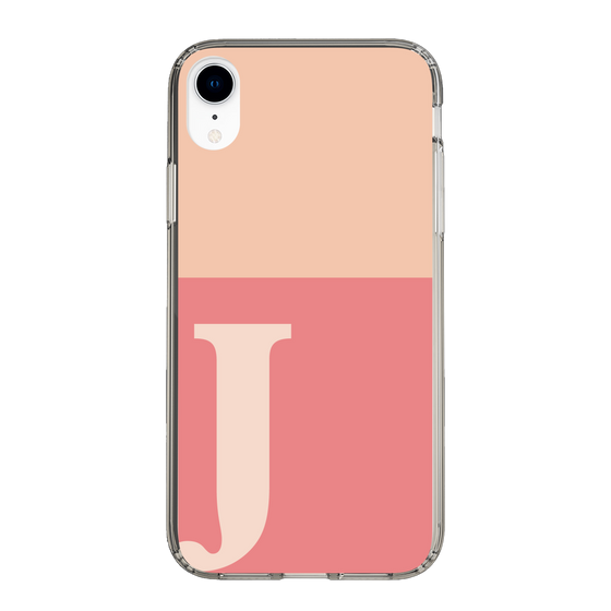 Slim Protection Case［ Original - initial two tone - J pink ］