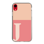 Slim Protection Case［ Original - initial two tone - J pink ］
