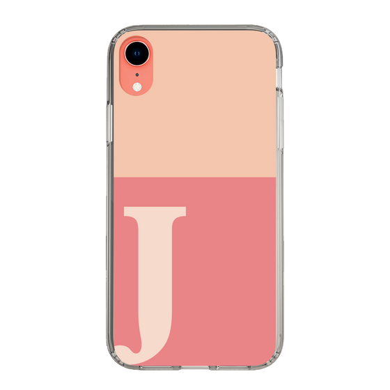 Slim Protection Case［ Original - initial two tone - J pink ］