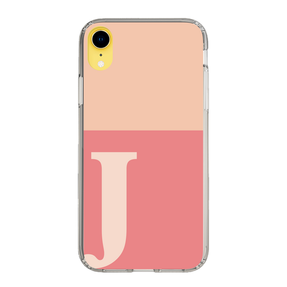 Slim Protection Case［ Original - initial two tone - J pink ］