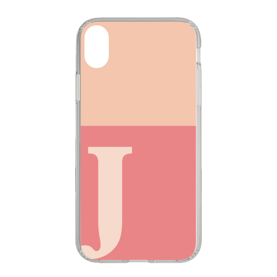 Slim Protection Case［ Original - initial two tone - J pink ］
