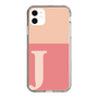 Slim Protection Case［ Original - initial two tone - J pink ］