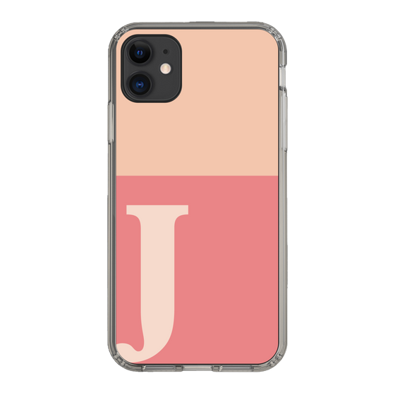 Slim Protection Case［ Original - initial two tone - J pink ］