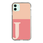 Slim Protection Case［ Original - initial two tone - J pink ］