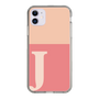 Slim Protection Case［ Original - initial two tone - J pink ］