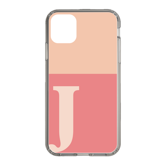 Slim Protection Case［ Original - initial two tone - J pink ］