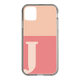 Slim Protection Case［ Original - initial two tone - J pink ］