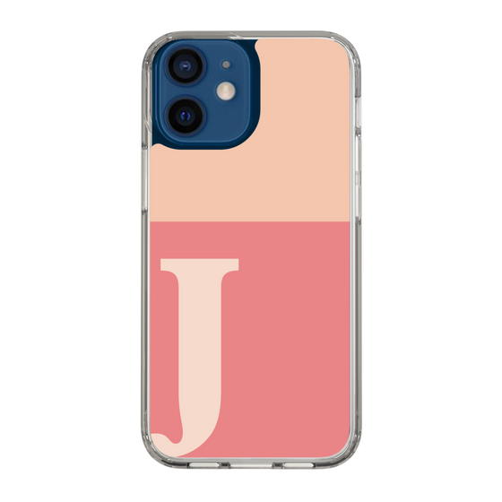 Slim Protection Case［ Original - initial two tone - J pink ］