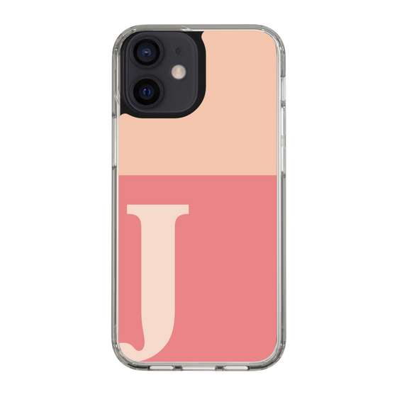 Slim Protection Case［ Original - initial two tone - J pink ］