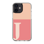 Slim Protection Case［ Original - initial two tone - J pink ］