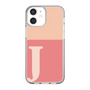 Slim Protection Case［ Original - initial two tone - J pink ］
