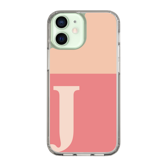 Slim Protection Case［ Original - initial two tone - J pink ］