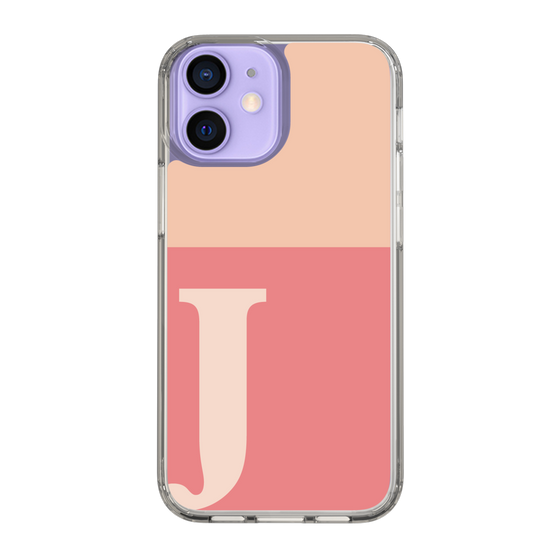 Slim Protection Case［ Original - initial two tone - J pink ］