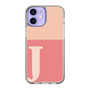 Slim Protection Case［ Original - initial two tone - J pink ］