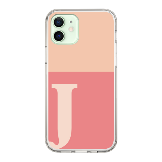 Slim Protection Case［ Original - initial two tone - J pink ］