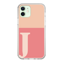 Slim Protection Case［ Original - initial two tone - J pink ］