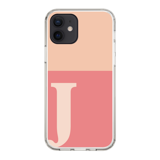 Slim Protection Case［ Original - initial two tone - J pink ］