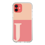 Slim Protection Case［ Original - initial two tone - J pink ］