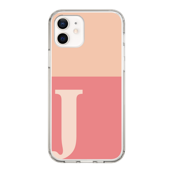 Slim Protection Case［ Original - initial two tone - J pink ］
