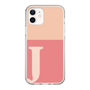 Slim Protection Case［ Original - initial two tone - J pink ］