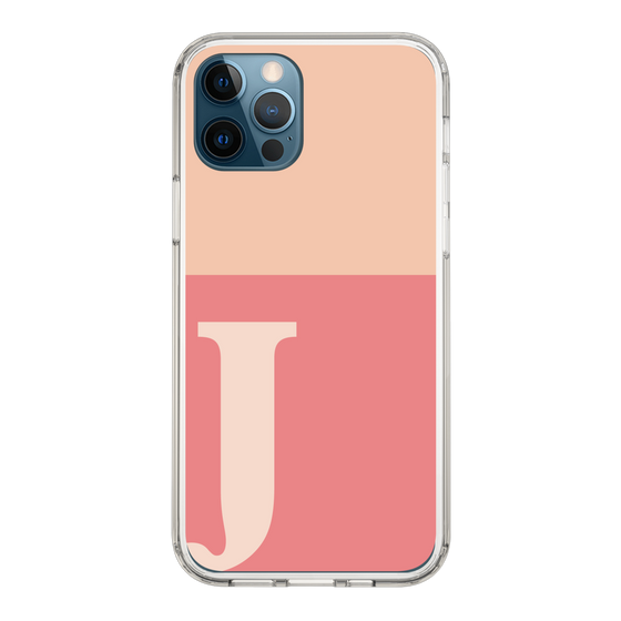 Slim Protection Case［ Original - initial two tone - J pink ］