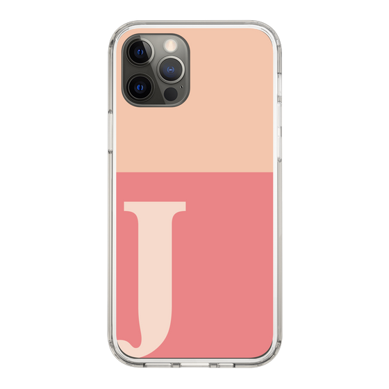 Slim Protection Case［ Original - initial two tone - J pink ］