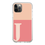 Slim Protection Case［ Original - initial two tone - J pink ］