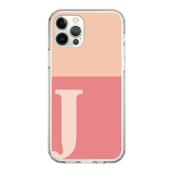 Slim Protection Case［ Original - initial two tone - J pink ］