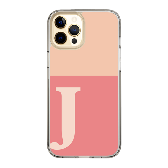 Slim Protection Case［ Original - initial two tone - J pink ］