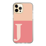 Slim Protection Case［ Original - initial two tone - J pink ］