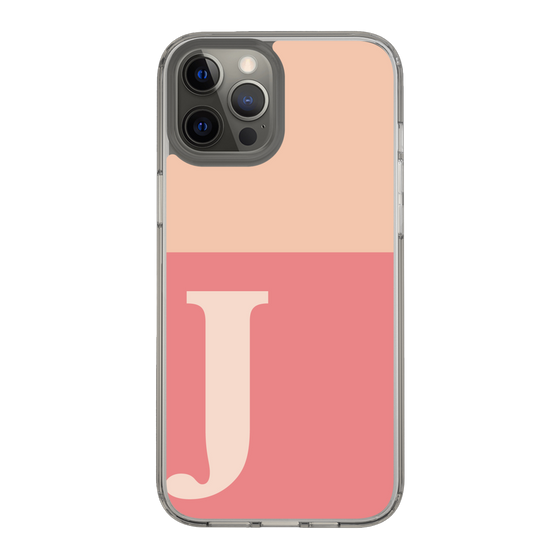 Slim Protection Case［ Original - initial two tone - J pink ］