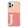 Slim Protection Case［ Original - initial two tone - J pink ］