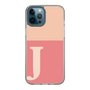 Slim Protection Case［ Original - initial two tone - J pink ］